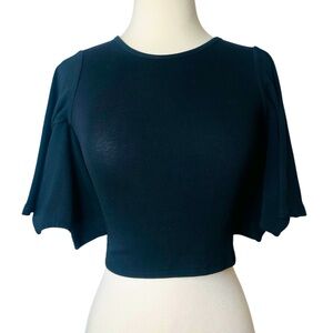 VINTAGE BAT WING CROPPED TOP.